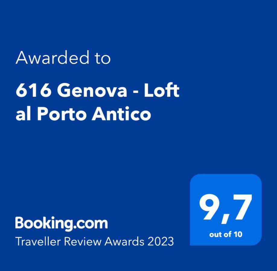 616 Genova - Loft Al Porto Antico Apartment Luaran gambar