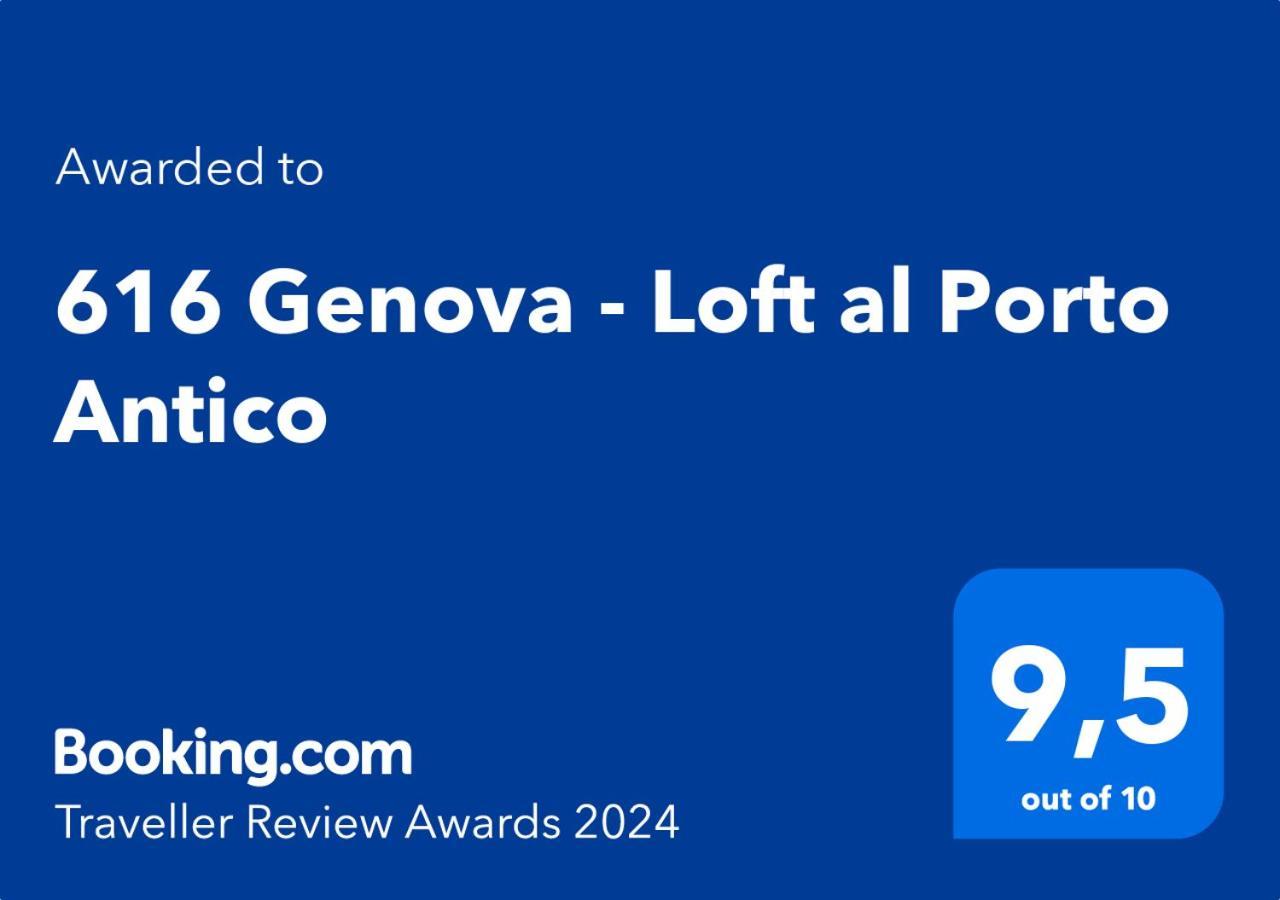 616 Genova - Loft Al Porto Antico Apartment Luaran gambar